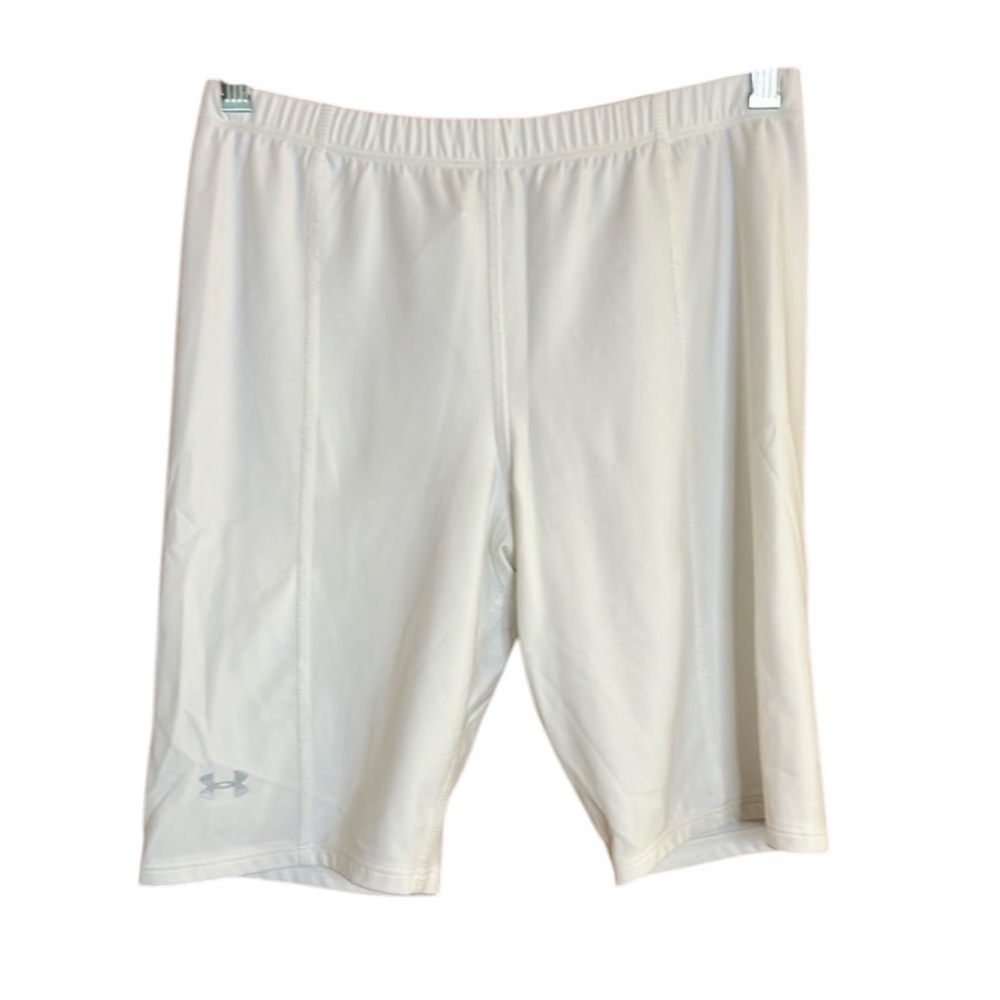 Under Armour White NWOT Silky Soft and Cooling Workout Shorts